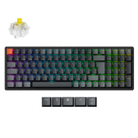 Keychron K4 QMK Wireless Mechanical Keyboard ISO-Spanish Aluminum Banana Switch