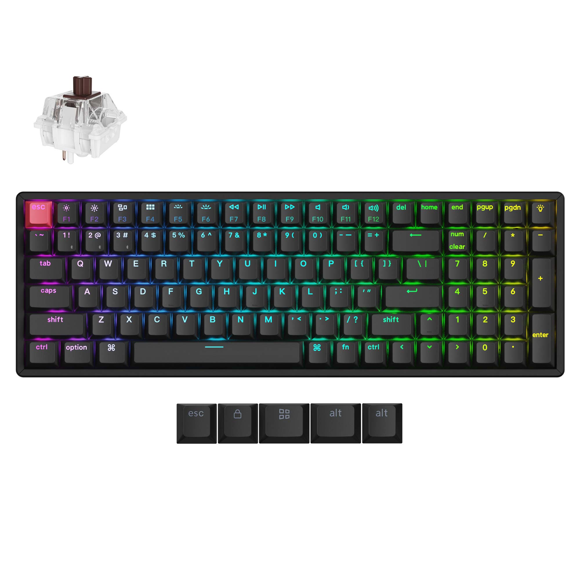 Keychron K4 QMK Wireless Mechanical Keyboard (Version 3) keyboard image