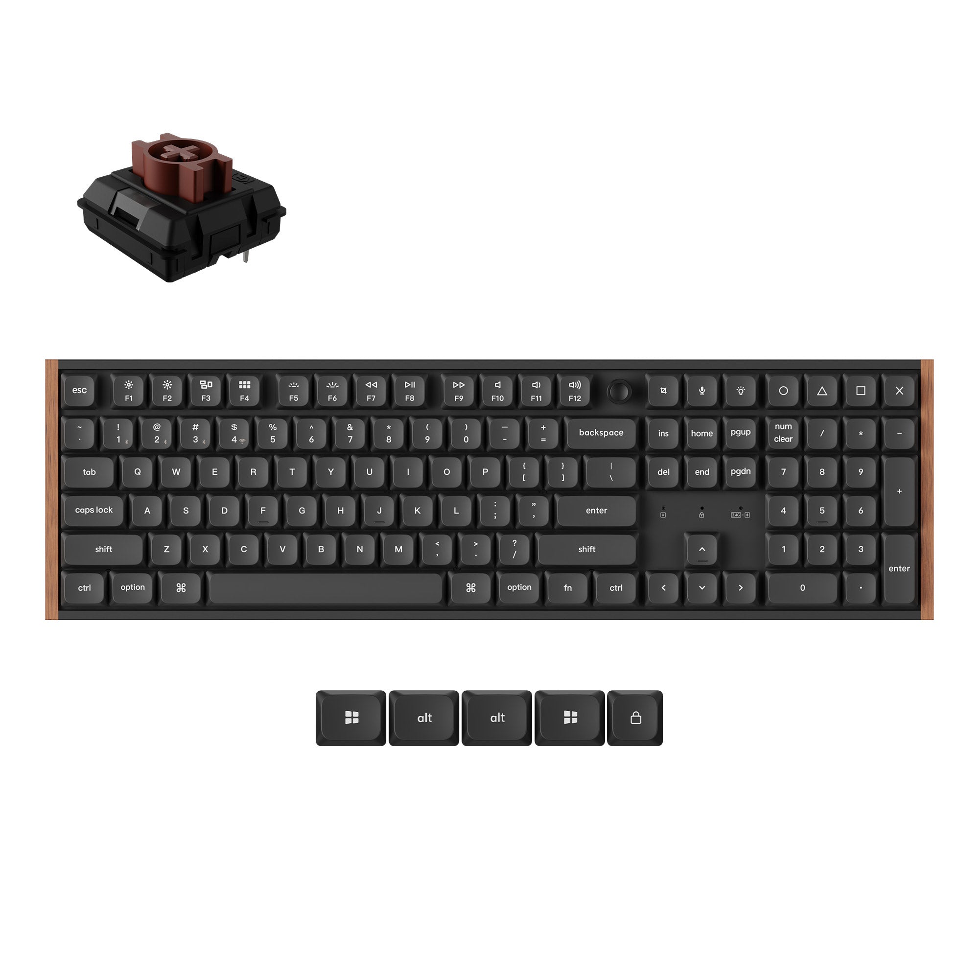 Keychron K5 Ultra 8K Wireless Custom Mechanical Keyboard keyboard image