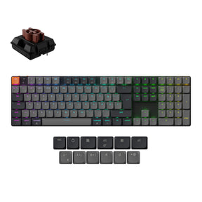 Keychron-K5-Version-2-QMK-Ultra-Slim-Wireless-Custom-Mechanical-Keyboard-Brown-Switch-Nordic