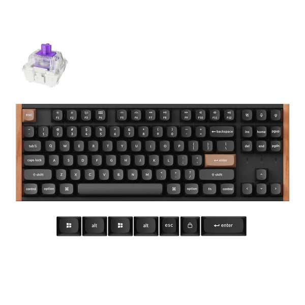 Special Edition / Black / Gateron Double-Rail Magnetic Nebula Switch