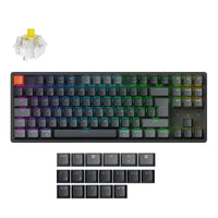 Keychron K8 QMK Wireless Mechanical Keyboard Version 2 Keychron Super Banana Switch German Layout