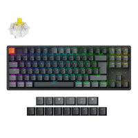 Keychron K8 QMK Wireless Mechanical Keyboard Version 2 Keychron Super Banana Switch Nordic Layout