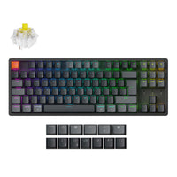 Keychron K8 QMK Wireless Mechanical Keyboard Version 2 Keychron Super Banana Switch UK Layout