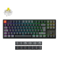 Keychron K8 QMK Wireless Mechanical Keyboard Version 2 Keychron Super  Banana Switch FR Layout