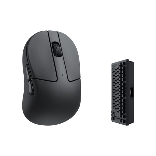 Keychron M4 wireless mouse black 4000 Hz Polling Rate