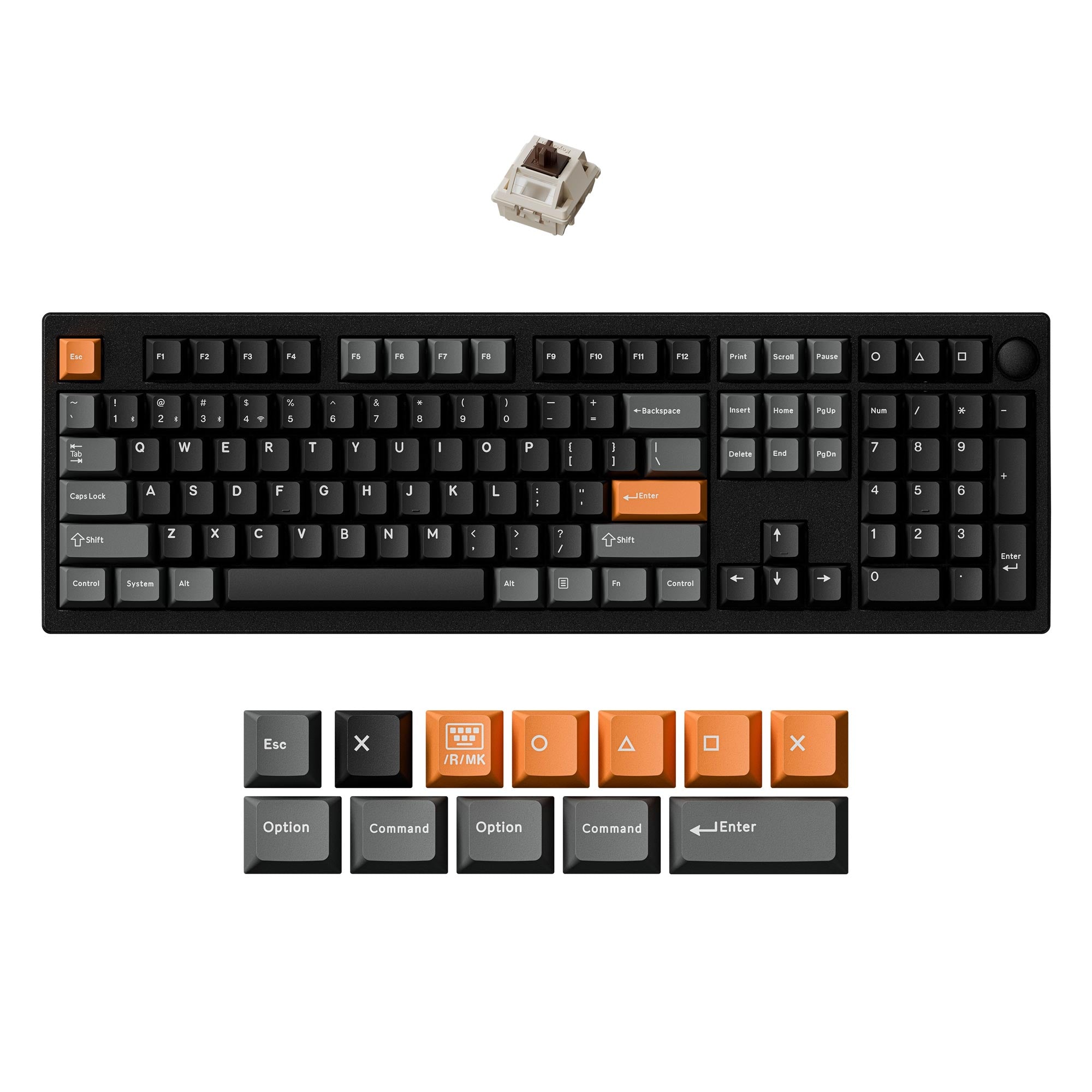 Keychron P6 Ultra 8K Wireless Custom Mechanical Keyboard keyboard image