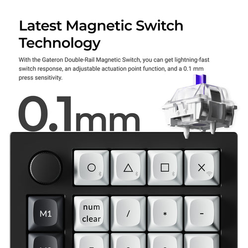 Keychron-Q0-HE-Wireless-Custom-Number-Pad-Latest-Magnetic-Switch-Technology