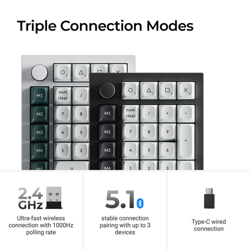 Keychron-Q0-HE-Wireless-Custom-Number-Pad-Triple-Connection-Mode