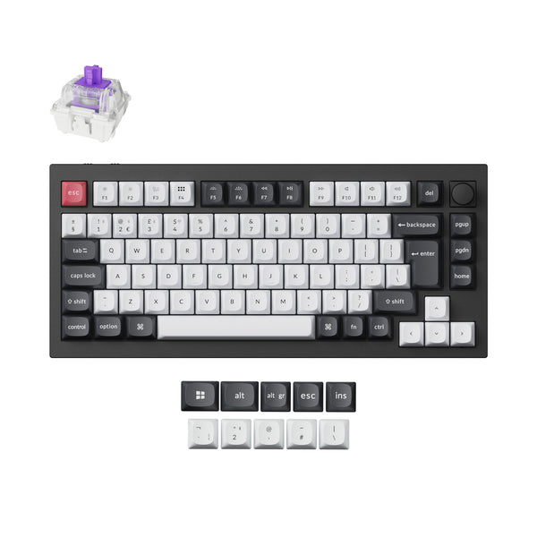 Keychron-Q1-HE-QMK-Wireless- 