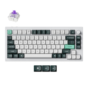 Keychron Q1 HE QMK Wireless Custom Keyboard Shell White