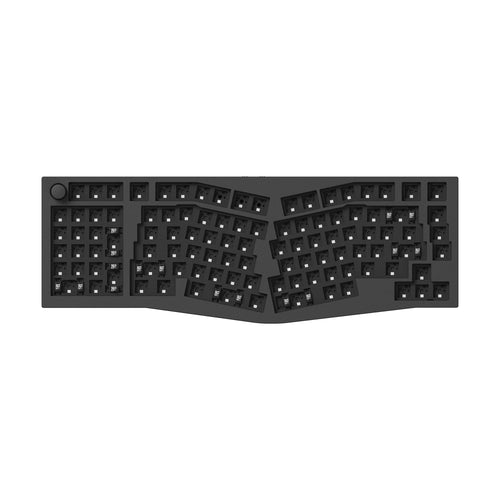 Keychron Q14 Max QMK Wireless Custom Mechanical Keyboard 96 Percent Alice Layout Aluminum Black Fully Assembled Knob for Mac Windows Linux Barebone