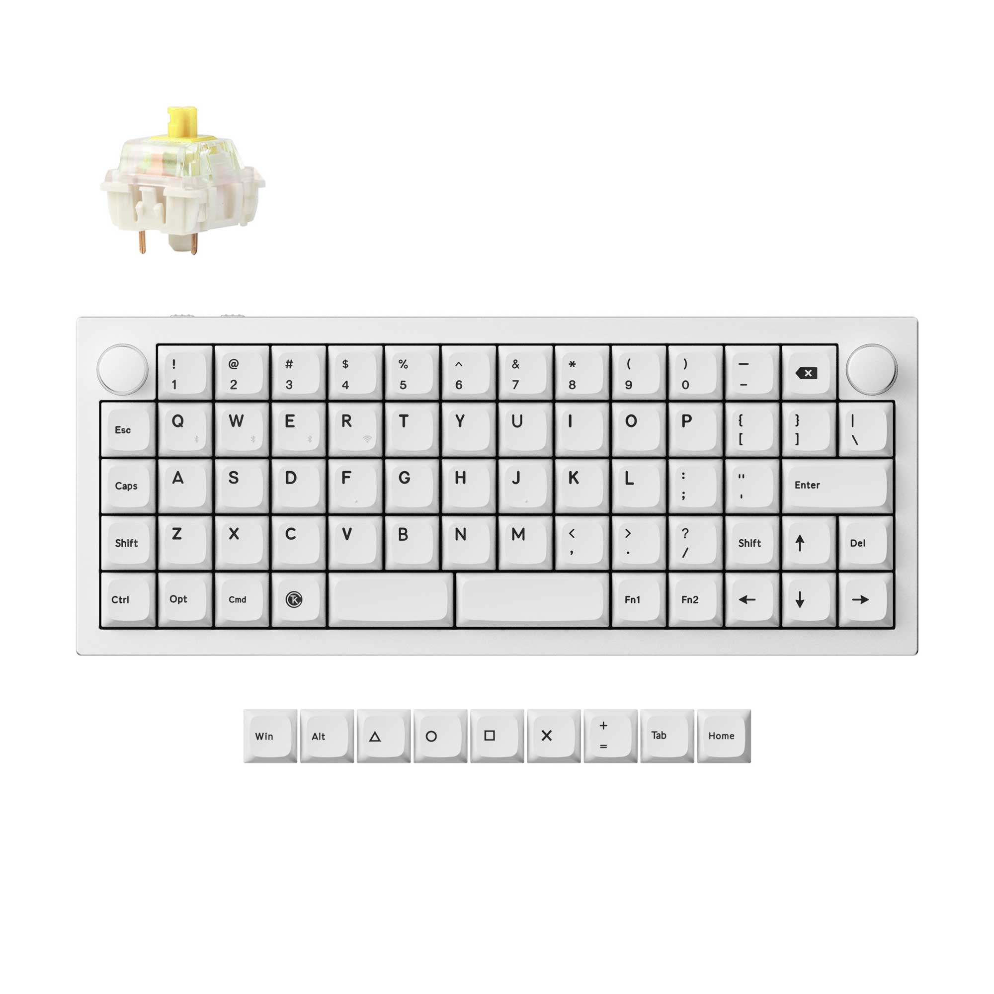 Keychron Q15 Max QMK Wireless Custom Mechanical Keyboard keyboard image