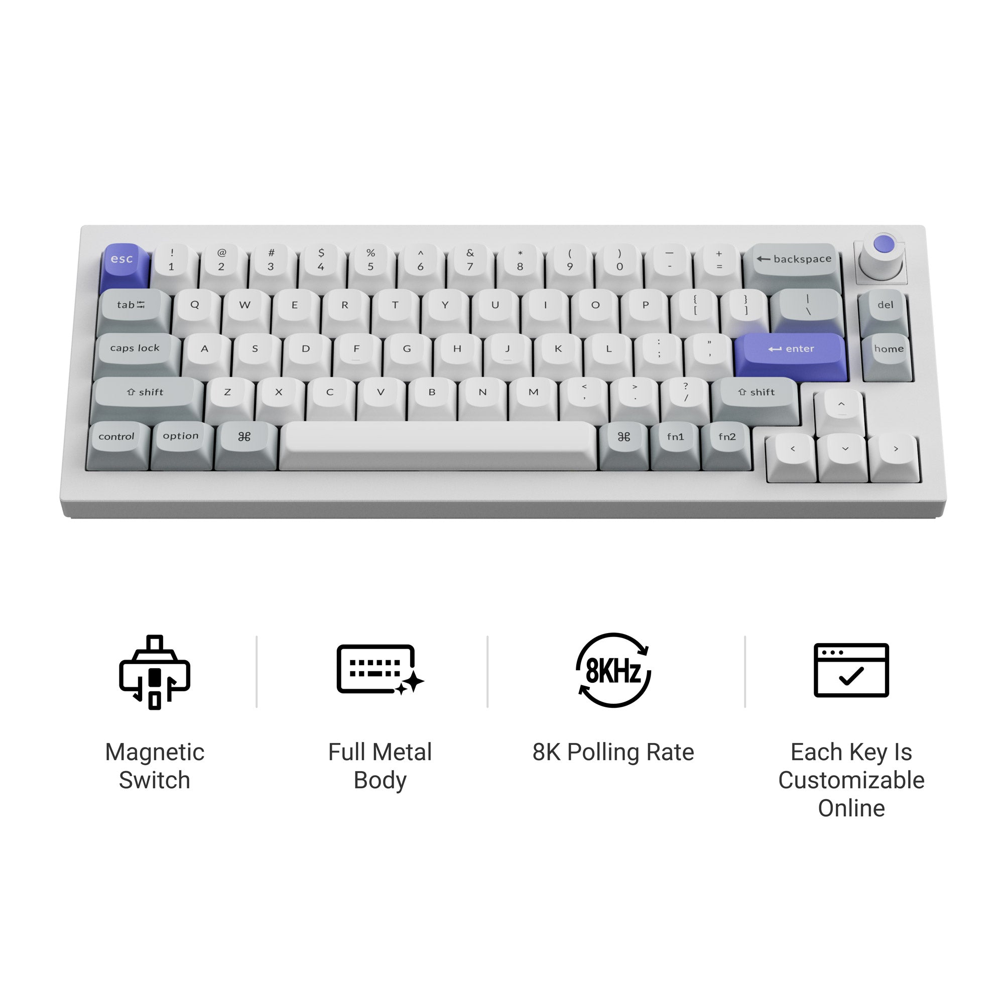 Keychron Q2 HE 8K Iconic Features