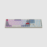 Keychron Q6 Max QMK VIA Wireless Custom Mechanical Keyboard 100% Layout Aluminum White Side-Printed PBT Keycaps for Mac Windows Linux