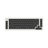 Keychron Q65 Max QMK VIA Wireless Custom Mechanical Keyboard black 65 Percent Layout for Mac Windows Linux barebone white