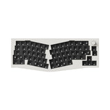 Keychron Q8 Max QMK/VIA Wireless Custom Mechanical Keyboard 65 Percent Alice Layout Aluminum White for Mac Windows Linux Barebone Knob