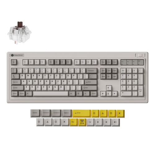 Keychron-R6-QMK-Wireless-Mechanical-Keyboard-Brown