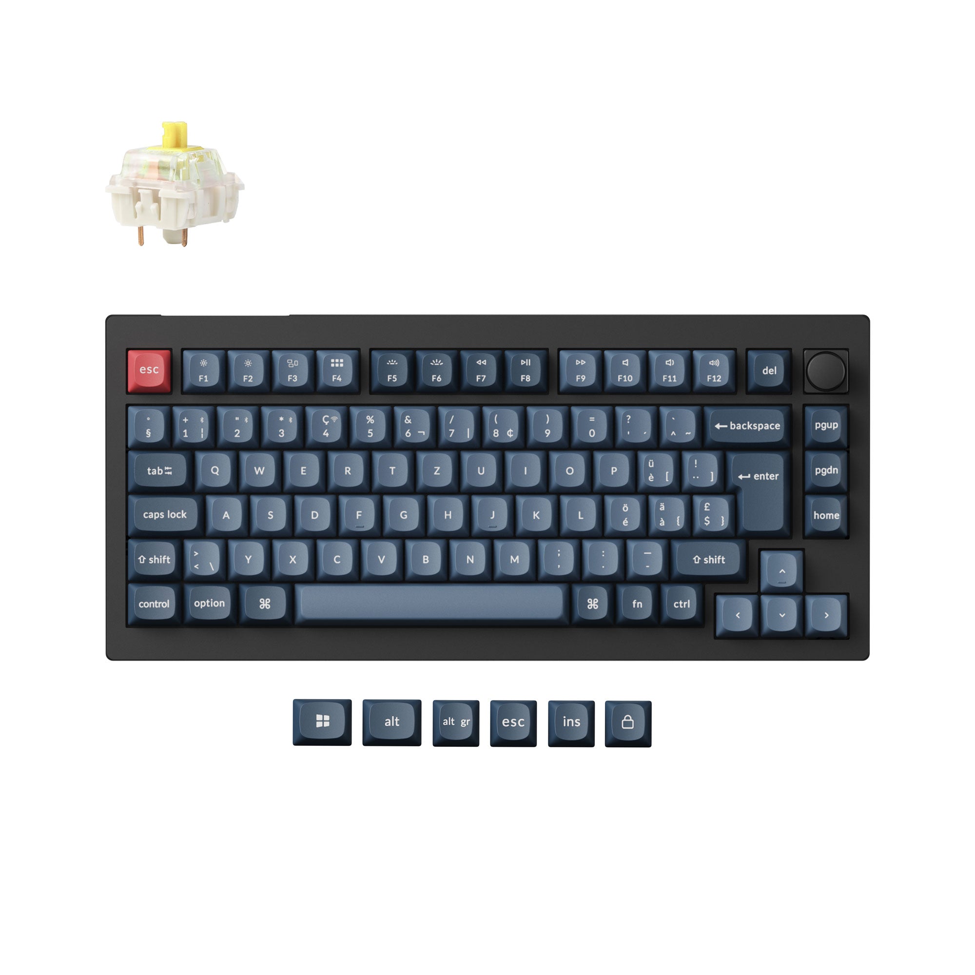 Keychron キークロン Q1 V1（US配列） Keychron Q1 V1 - 公式通販 (+