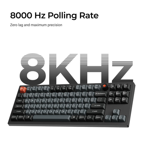 Keychron V3 8K QMK Wired Custom Mechanical Keyboard