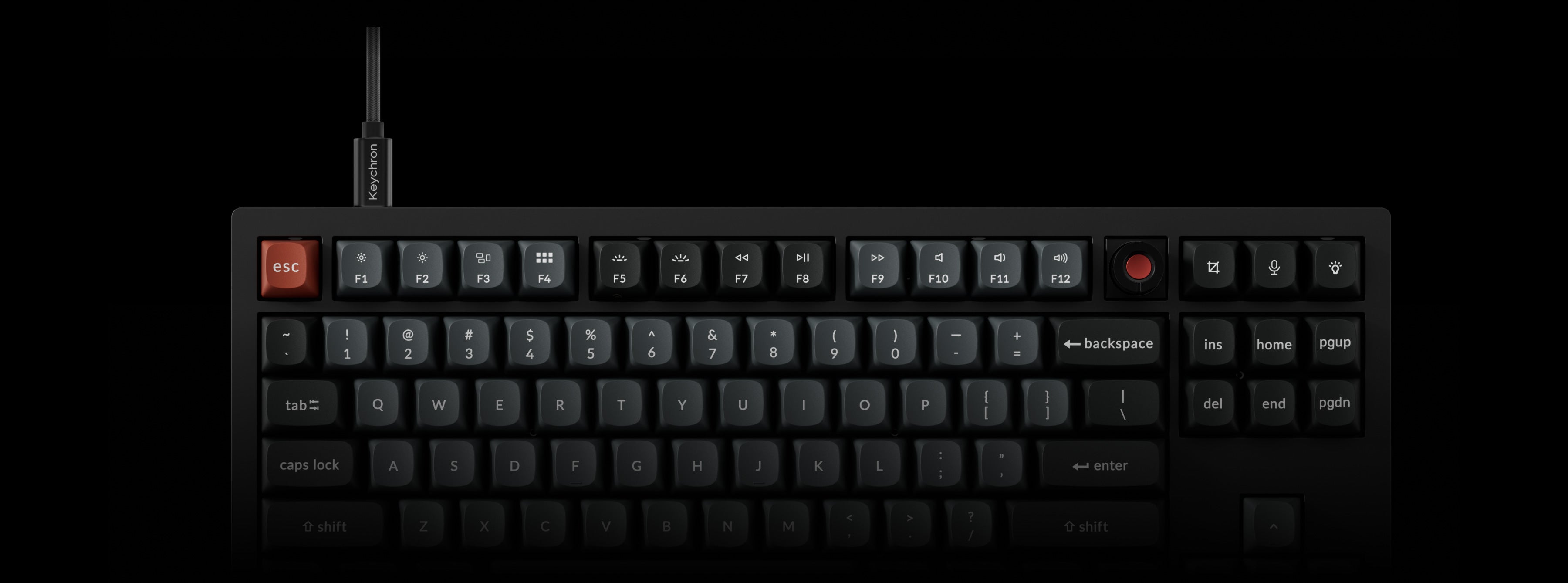 Keychron V3 8K QMK Wired Custom Mechanical Keyboard