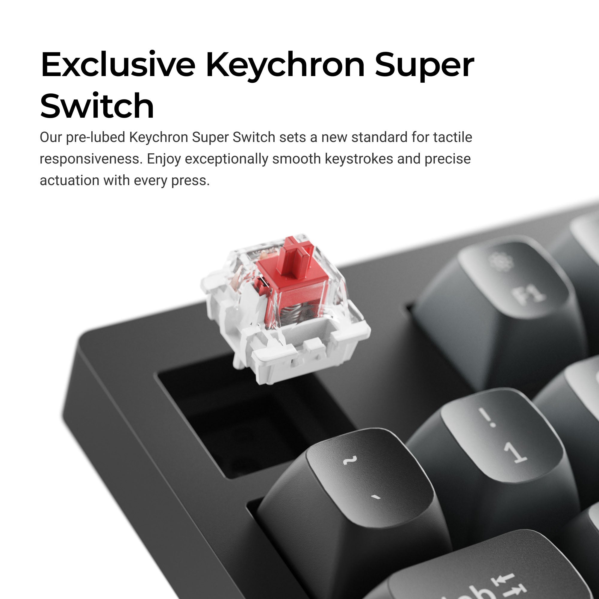 Keychron V5 8K QMK Wired Custom Mechanical Keyboard keyboard image