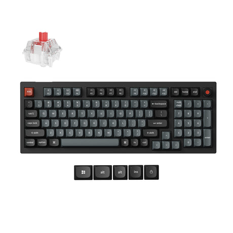 Keychron-V5-8K-Wired-Hot-swappable-RGB-Backlight-Red-Switch