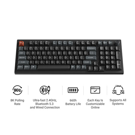 Keychron-V5-Ultra-8K-Wireless-Custom-Mechanical-Keyboard-Features
