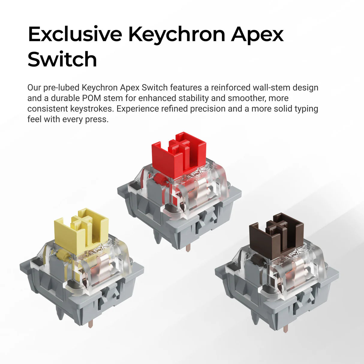 Keychron C2 Pro 8K QMK Wired Custom Mechanical Keyboard