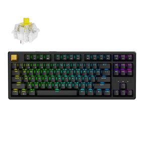 Keychron J4 QMK Wireless Custom Mechanical Keyboard RGB Backlight Black Keychron Super Banana
