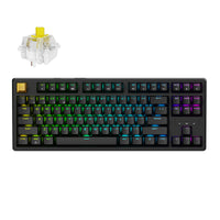 Keychron J4 QMK Wireless Custom Mechanical Keyboard RGB Backlight Black Keychron Super Banana
