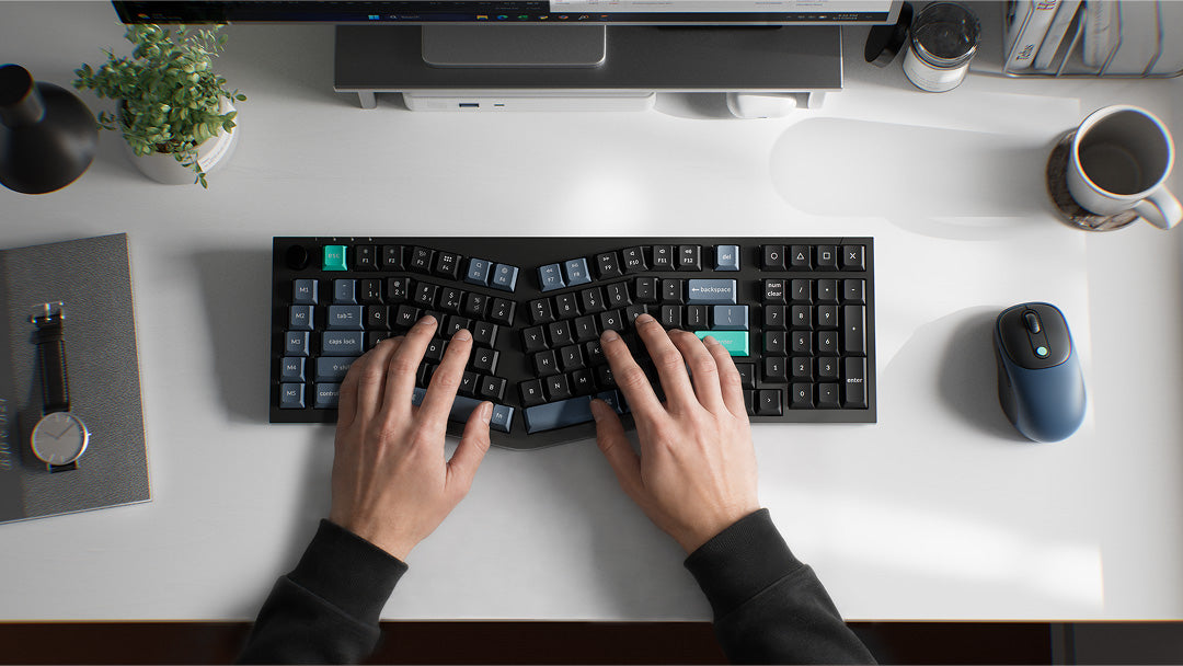 keychron b39 wireless keyboard  Alice Ergonomic Layout