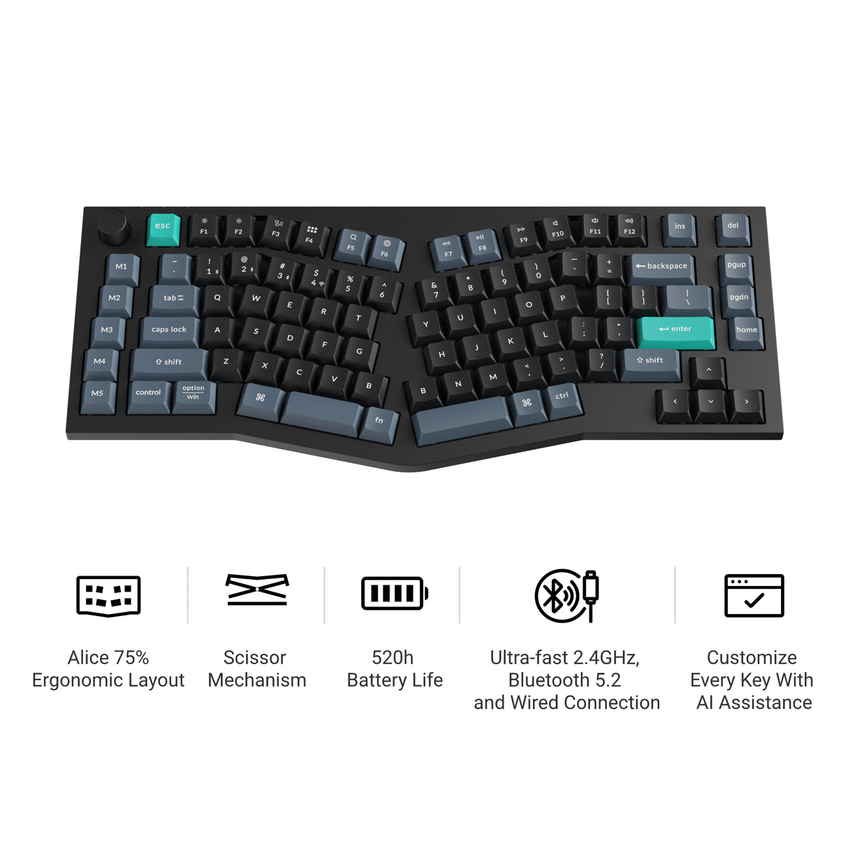 Keychron B40 Wireless Keyboard