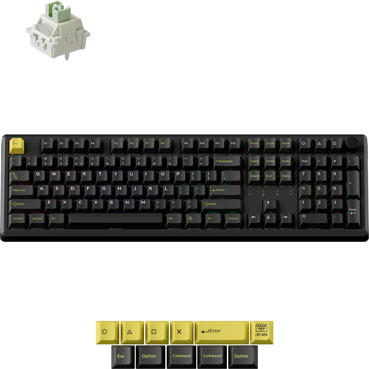 Keychron J5 HE Wireless Magnetic Switch Keyboard