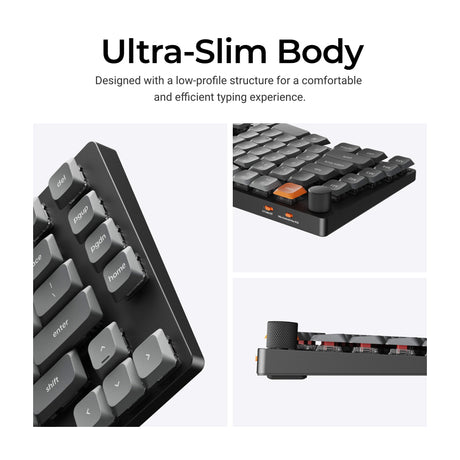 Keychron K15 Max (Alice Layout) QMK Wireless Custom Mechanical Keyboard