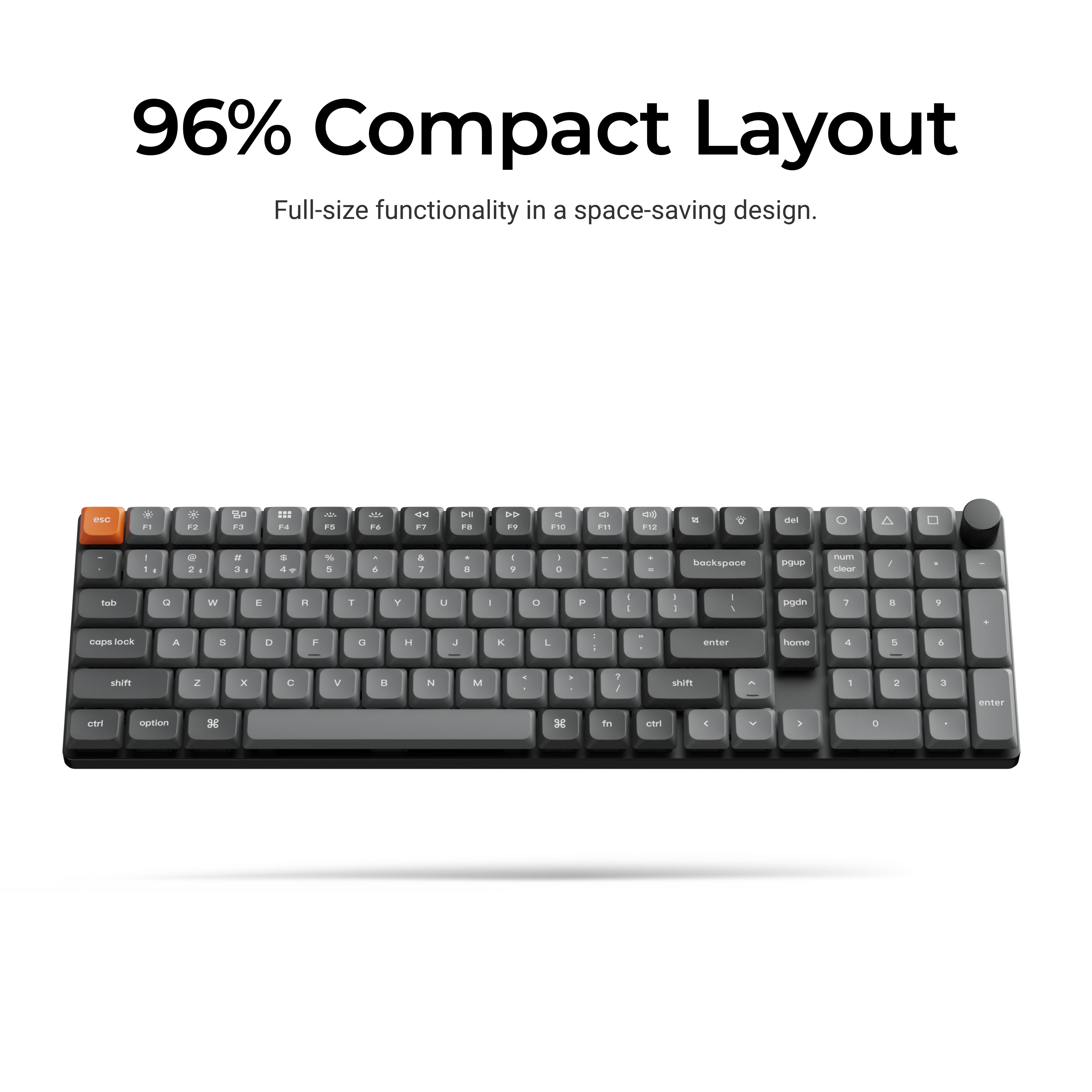 Keychron K17 Max QMK Wireless Custom Mechanical Keyboard