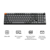 Keychron K17 Max QMK Wireless Custom Mechanical Keyboard