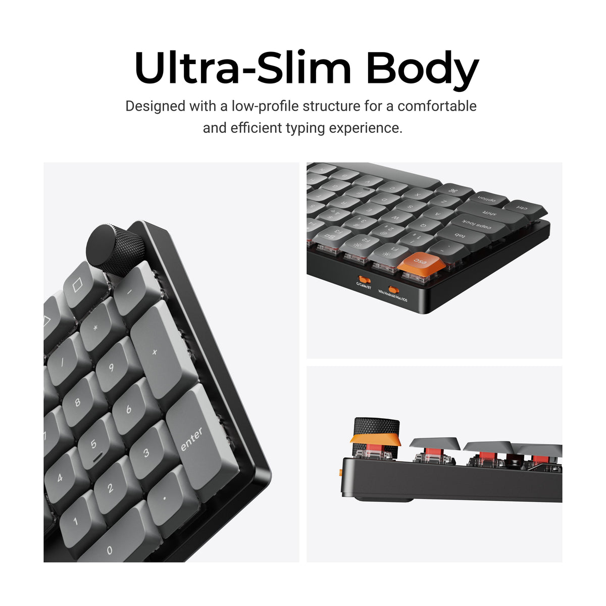 Keychron K17 Max QMK Wireless Custom Mechanical Keyboard