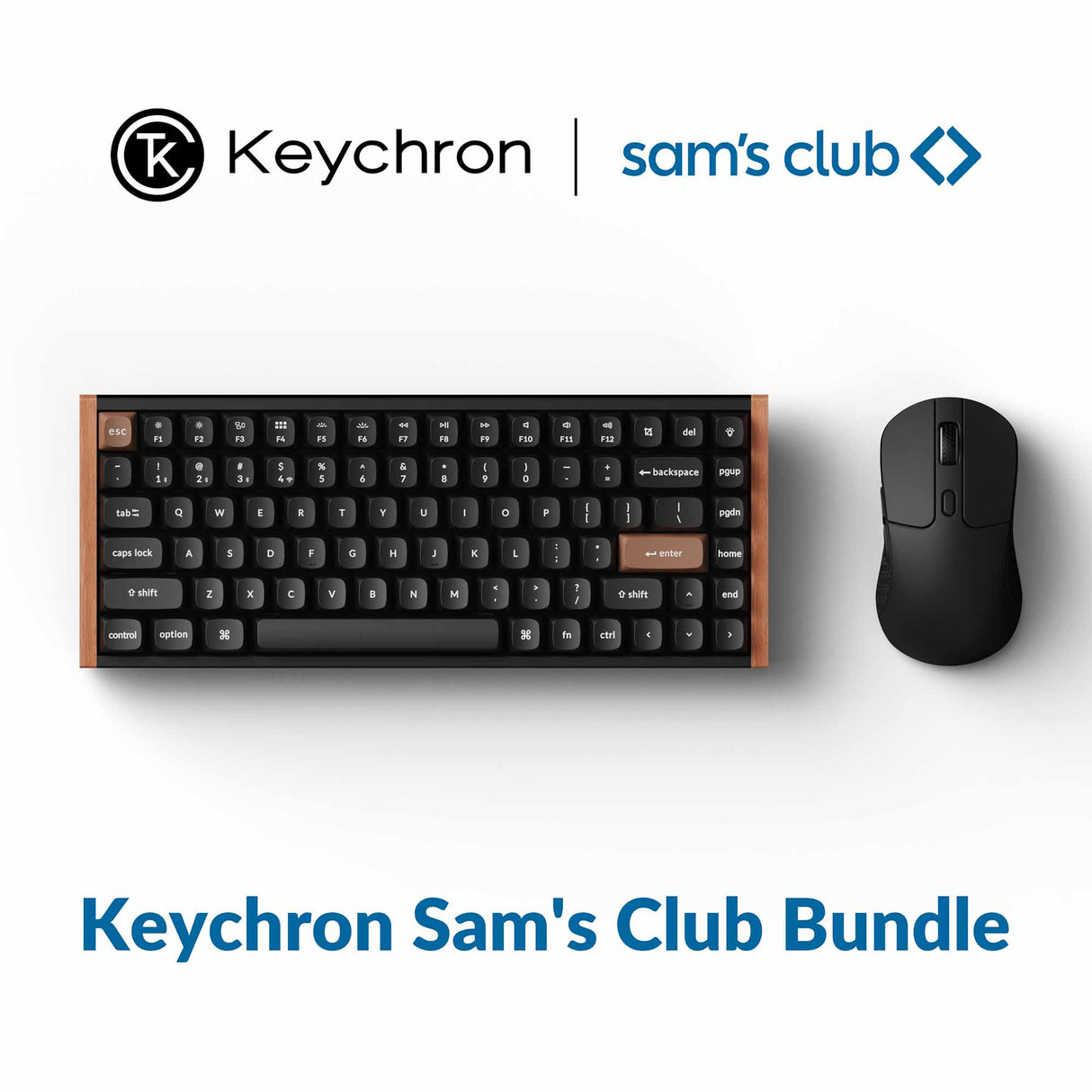 Keychron K2 HE Keyboard and M3 Lite Mouse Wireless Elite Bundle