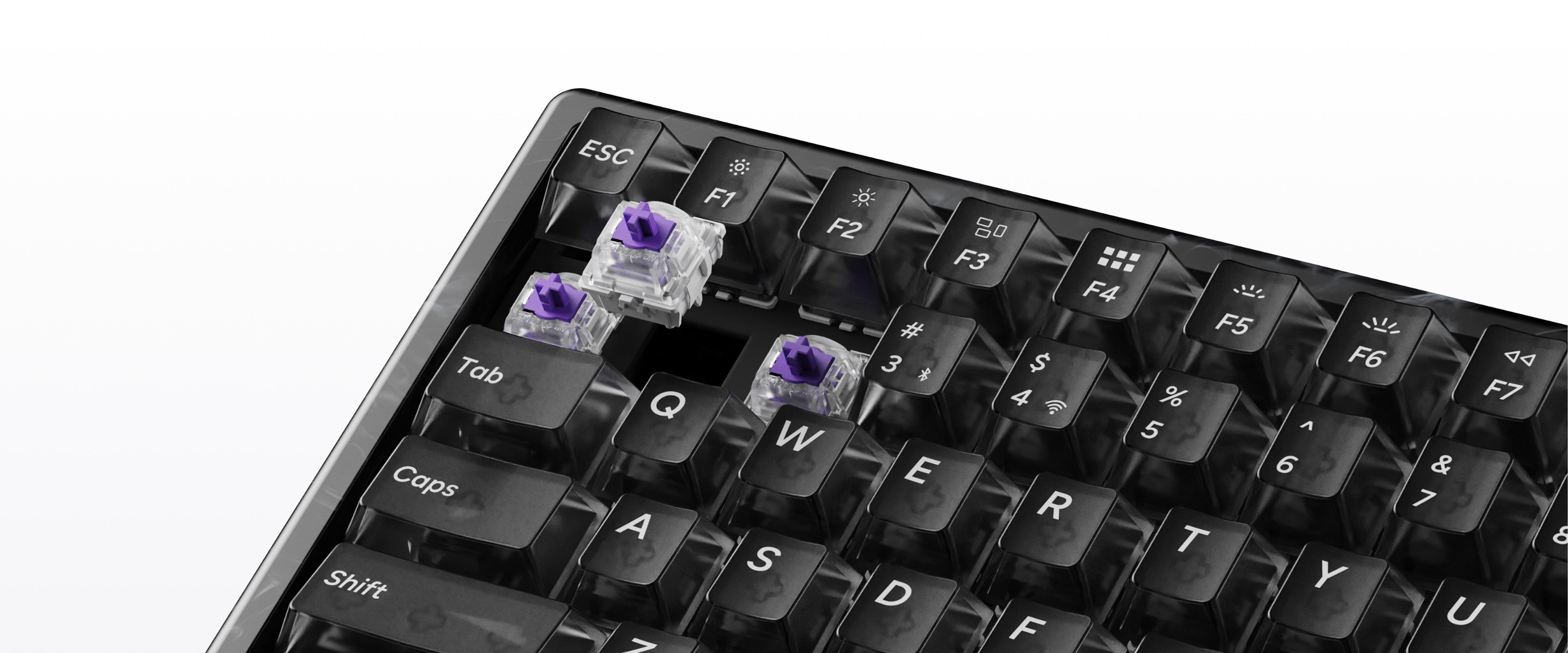 Keychron K2 HE Wireless Magnetic Switch Custom Keyboard - Resin Editio