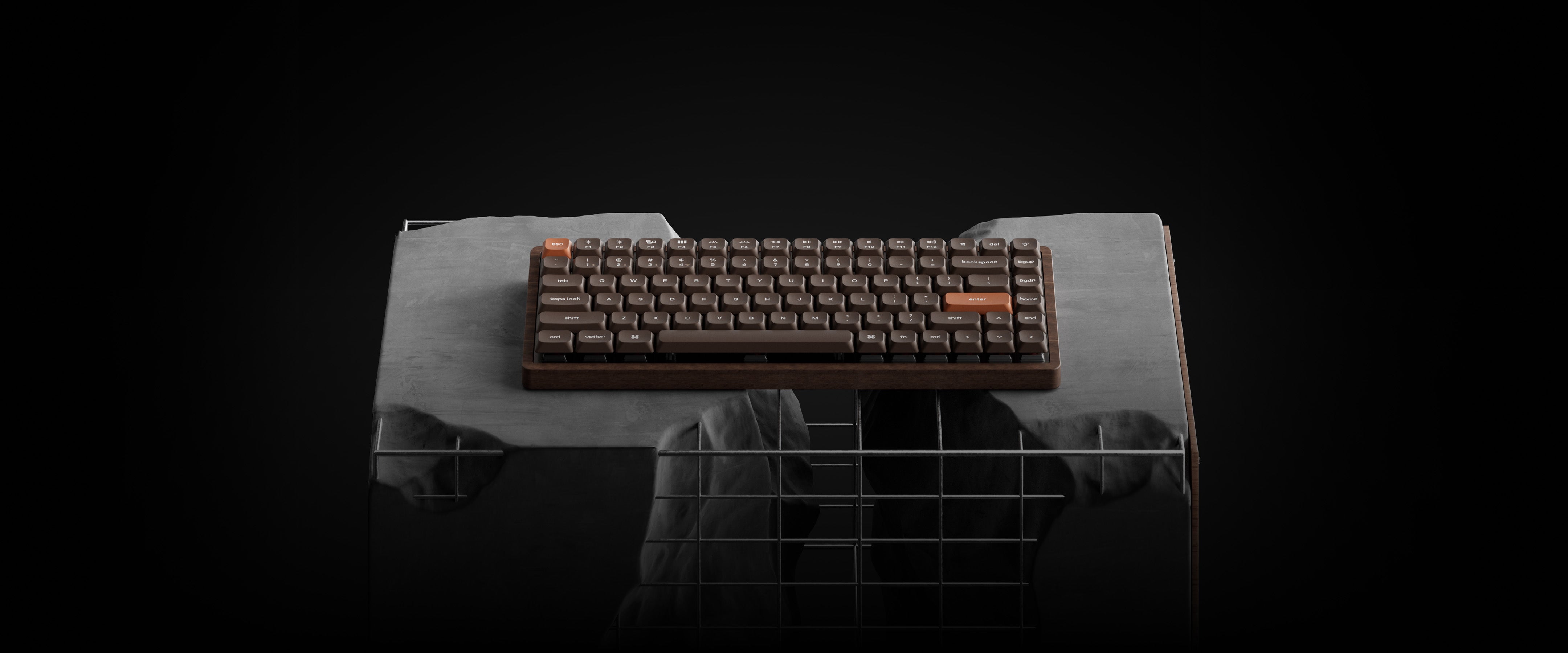 Keychron K3 Max QMK Wireless Custom Mechanical Keyboard - All-Wood Spe