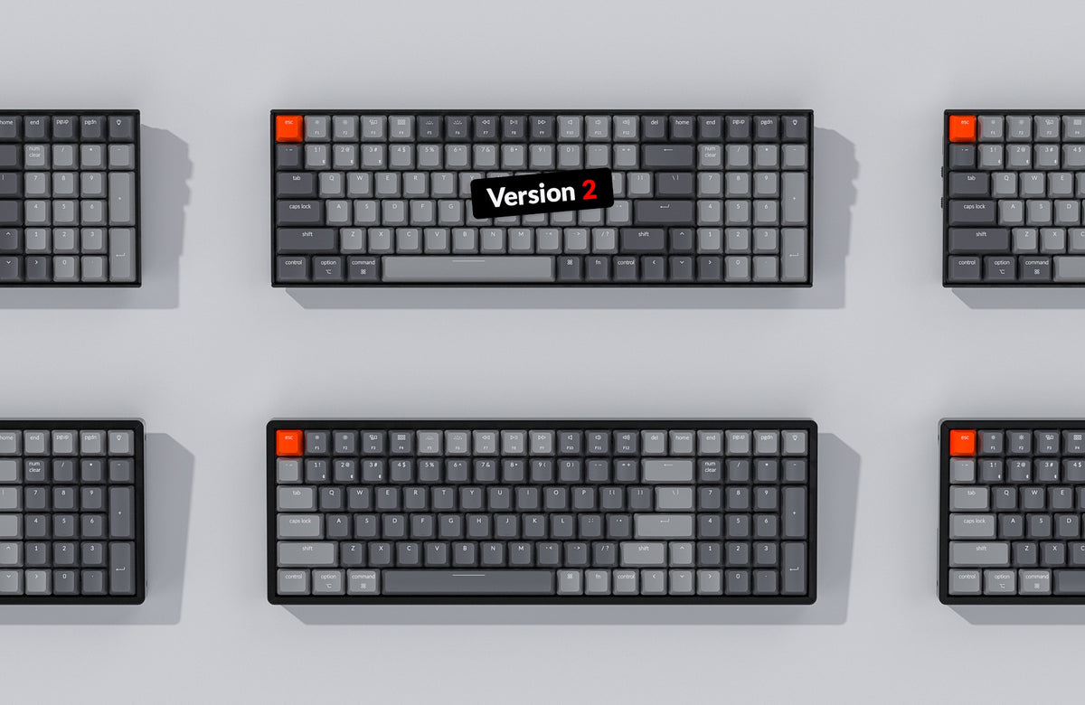 Keychron K4 Wireless Mechanical Keyboard (UK ISO Layout) - Version 2