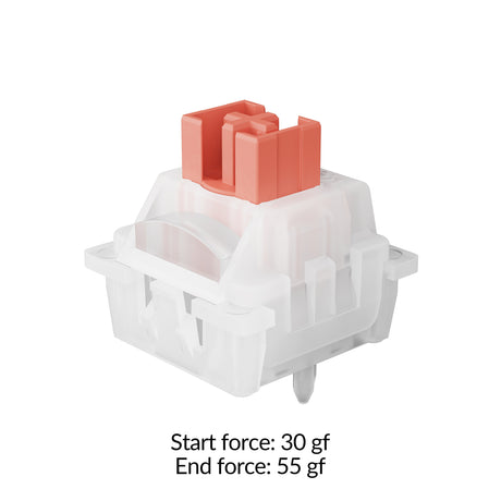 Keychron Magnetic Switch-Ultra-fast Lime SilenT Red-110pcs