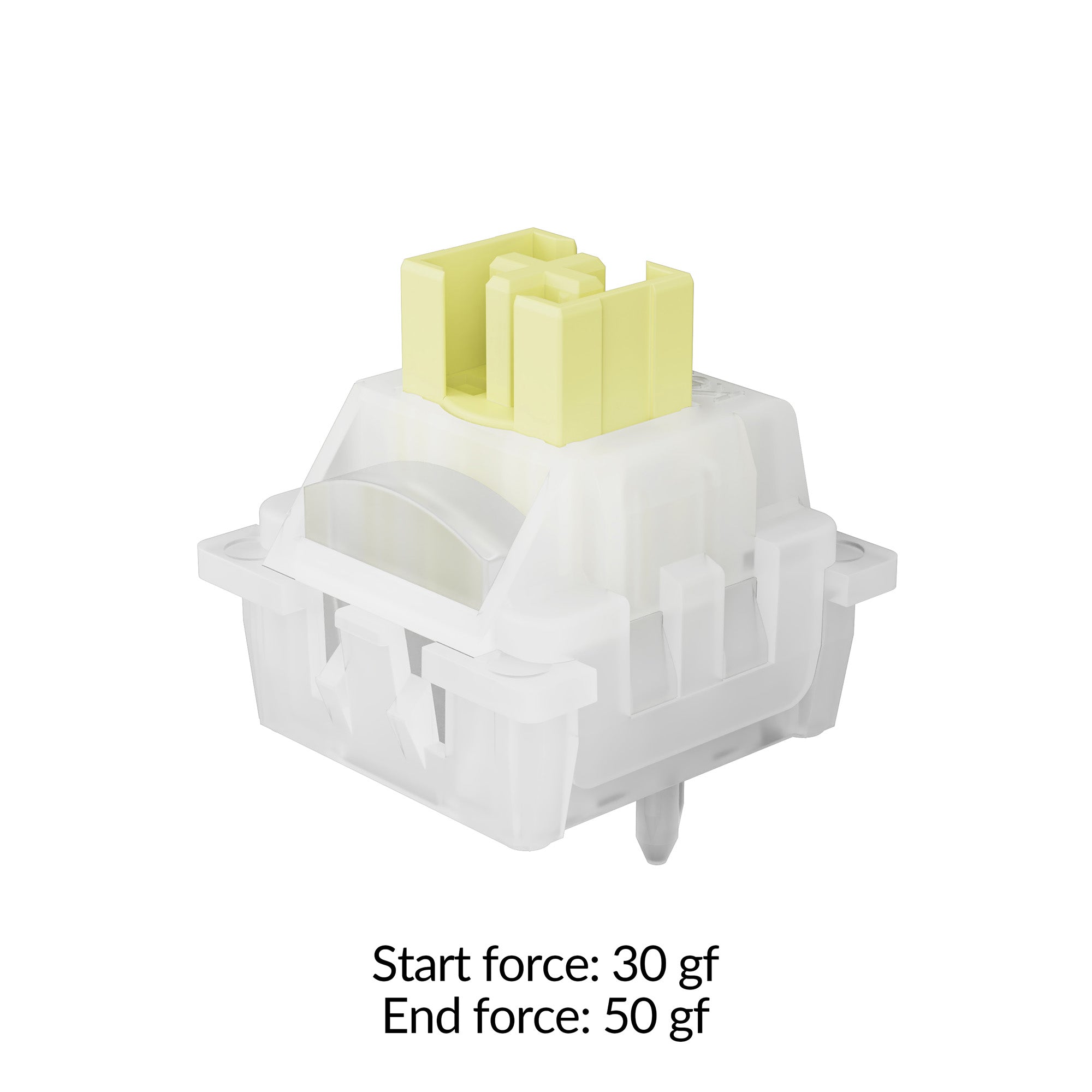 Keychron Magnetic Switch-Ultra-fast Lime Silent Banana-110pcs