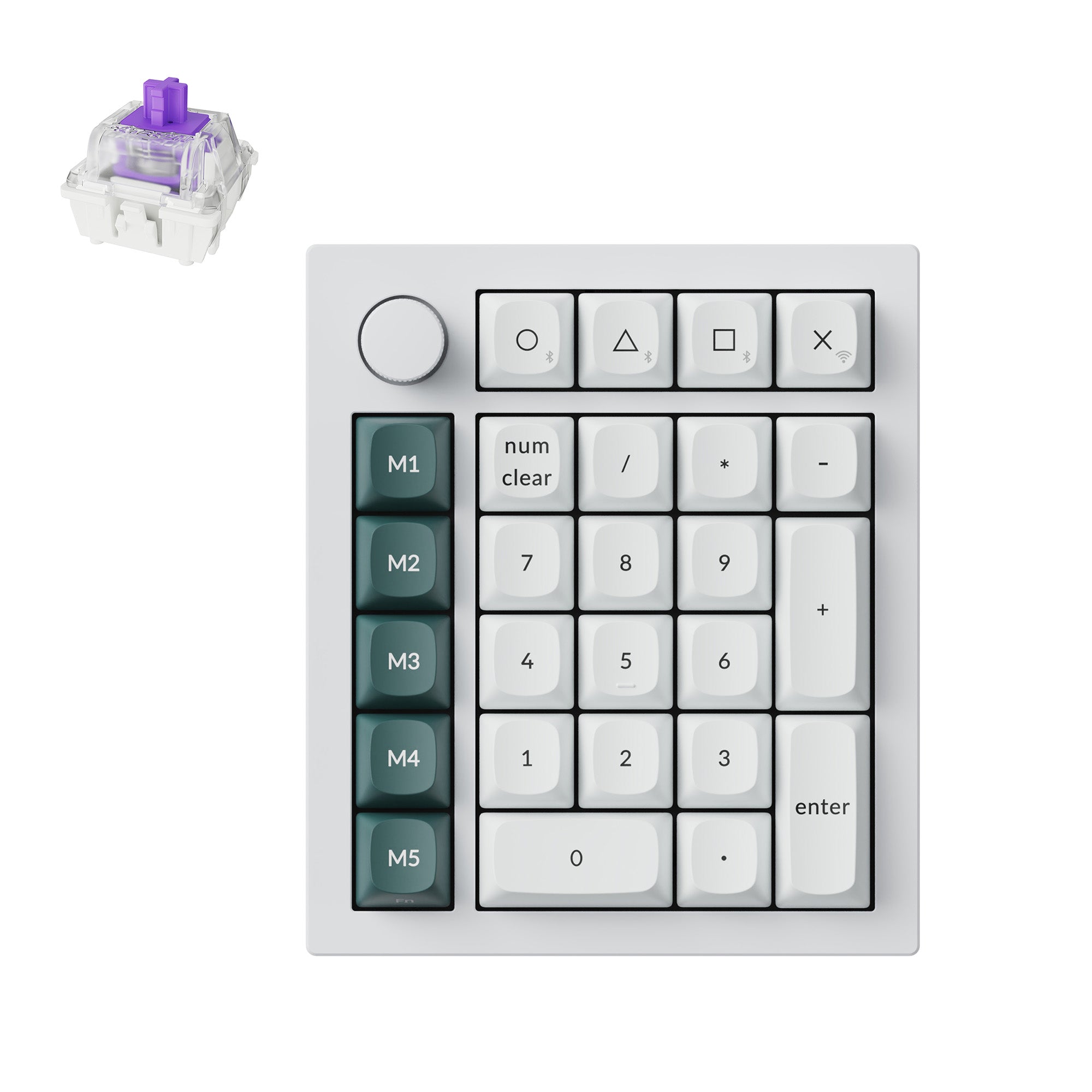 Keychron Q0 HE QMK Wireless Custom Number Pad keyboard image