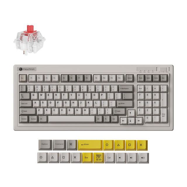 Keychron-R5-QMK-Wireless-Mechanical-Keyboard-Red