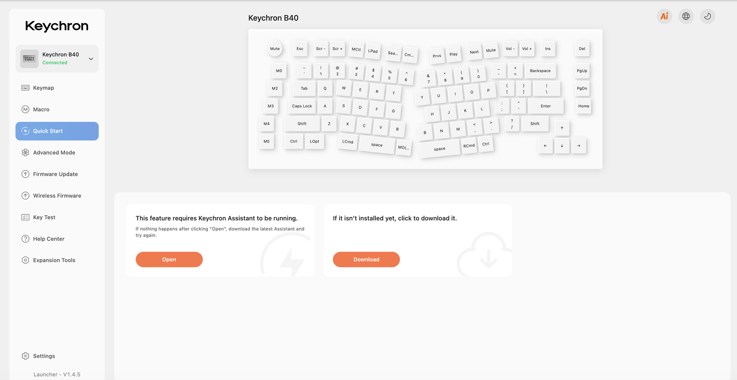 Keychron B40 Wireless Keyboard