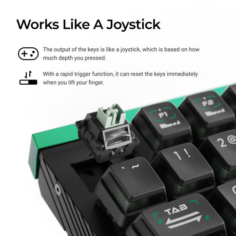 Lemokey L0 HE 8K Switch Features