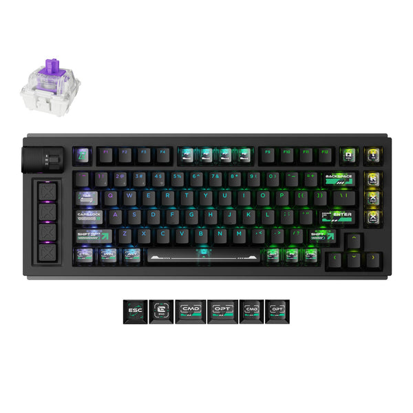キーボード Keychron Lemokey L1 Lemokey L1 HE Wireless Magnetic Switch Custom Gaming Keyboard