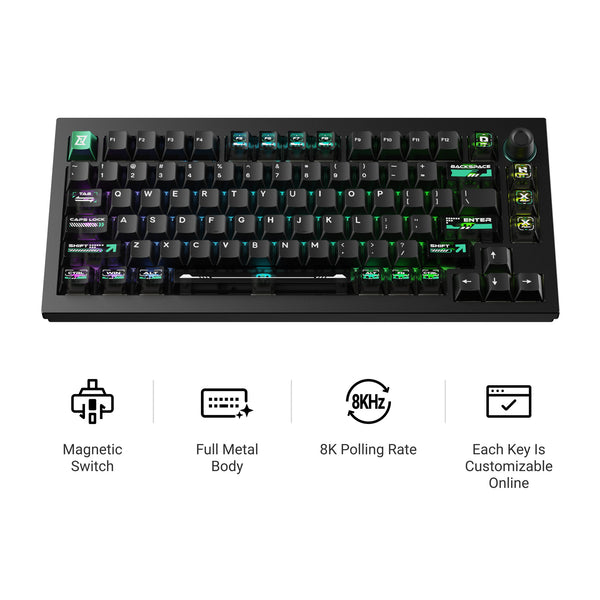 Lemokey L5 HE Magnetic Switch Custom Gaming Keyboard – Keychron